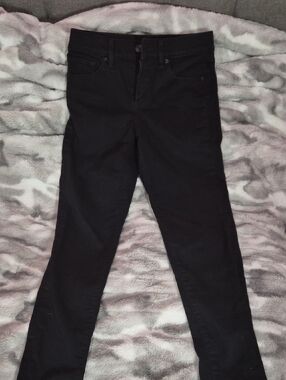 Women's Express Black High-Rise Skinny Jeans Size 0Long